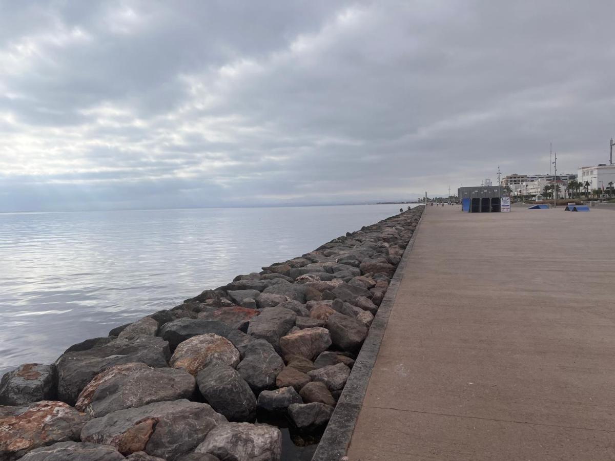 3 Zimmer Wohnung Corniche Nador Sidi Ali- Am Meer & Wifi Exteriör bild