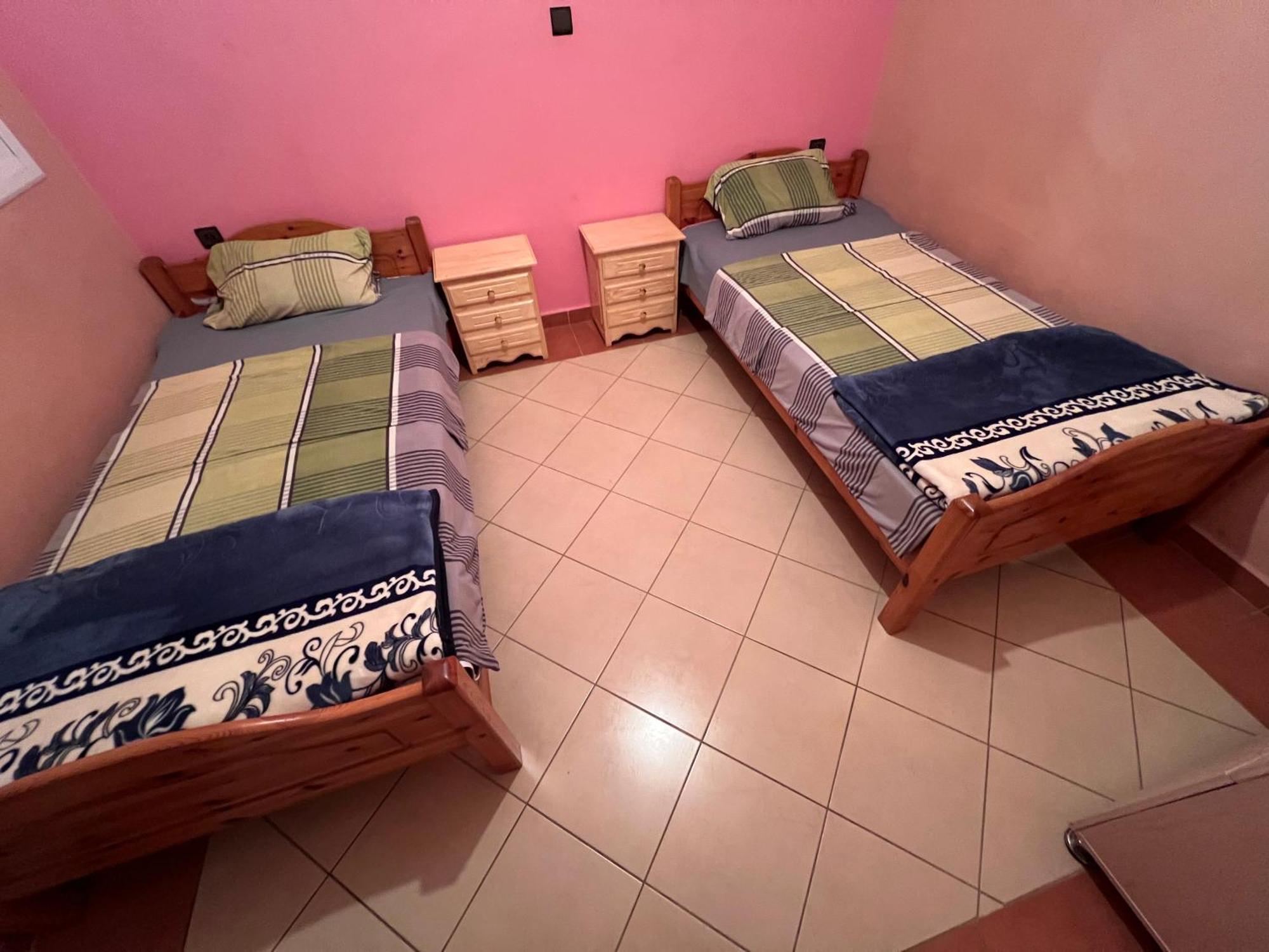 3 Zimmer Wohnung Corniche Nador Sidi Ali- Am Meer & Wifi Exteriör bild